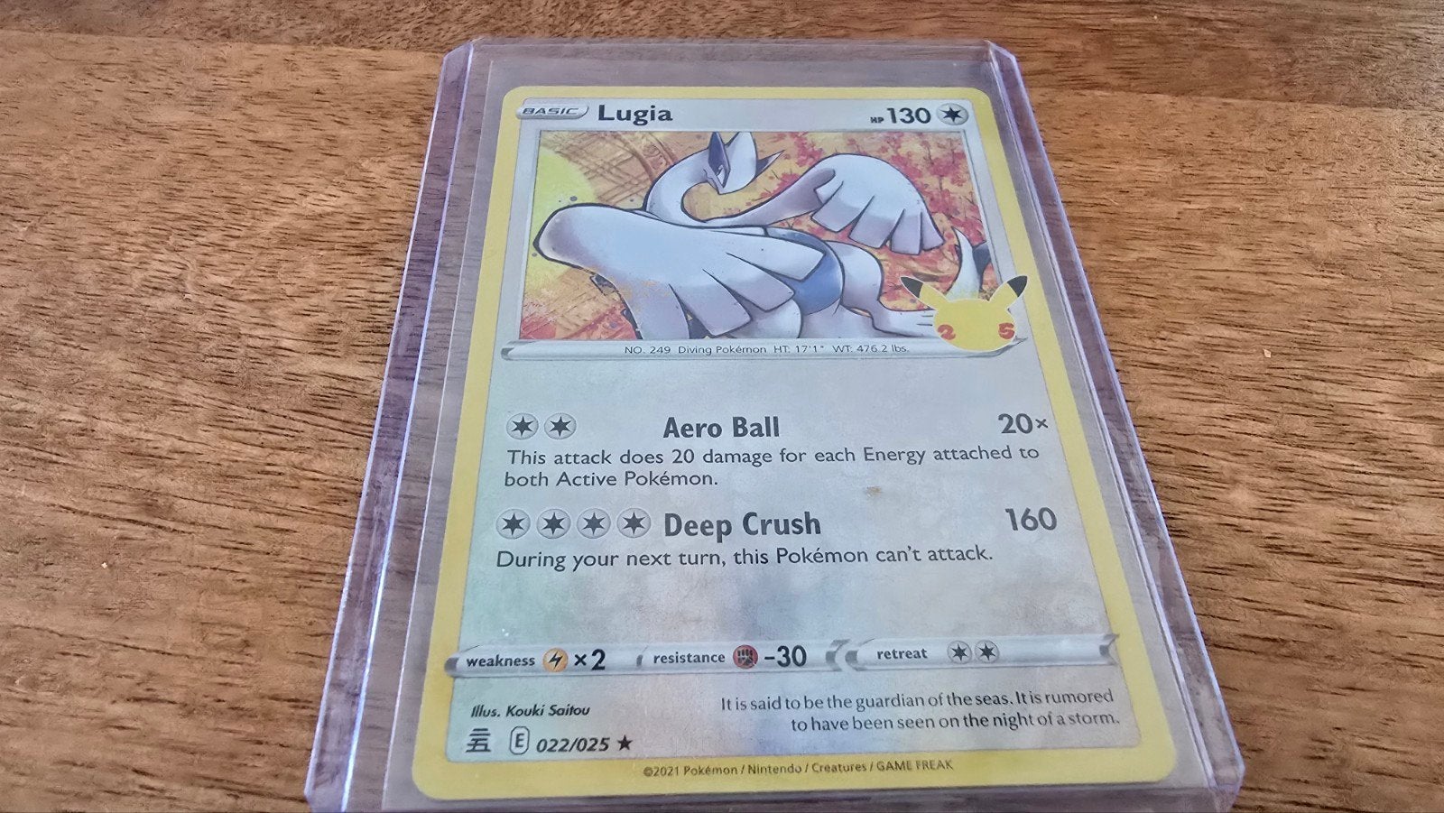 Lugia 022/025 - 25th Celebrations, Verzenden, Nieuw, Losse kaart