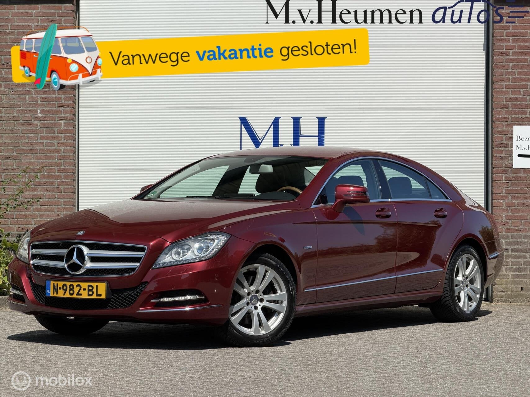 Mercedes CLS-klasse 350 Youngtimer Perfect onderhouden Camer, Auto's, Automaat, Euro 5, Gebruikt, Zwart