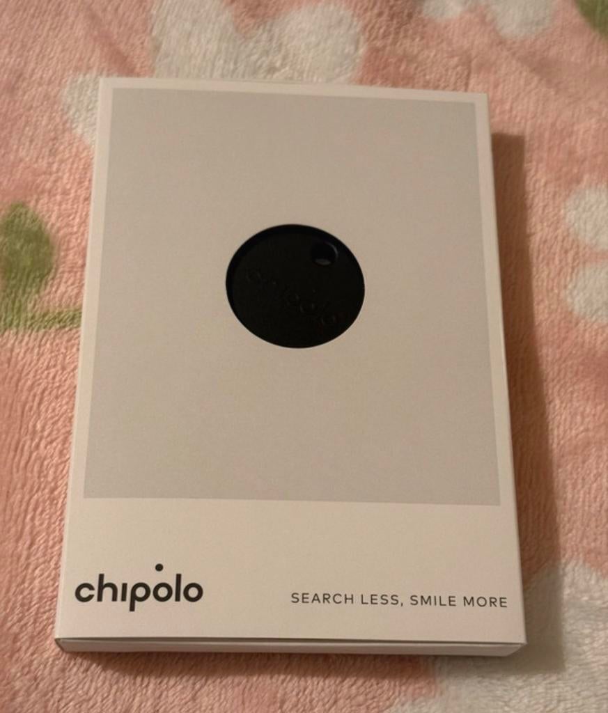 Chipolo POP Zwart GPS Tracker - Vind snel je spullen terug!, Ophalen of Verzenden, Nieuw, Zwart