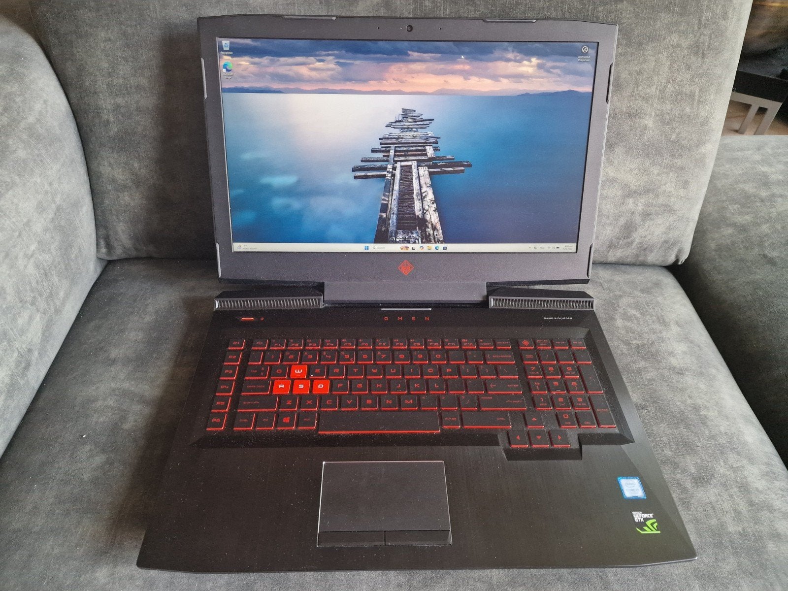 HP Omen 17 Gaming Laptop | i7-7700HQ | GTX 1050 4GB | 16GB R, Computers en Software, Windows Laptops, Ophalen, HP Omen, Gebruikt