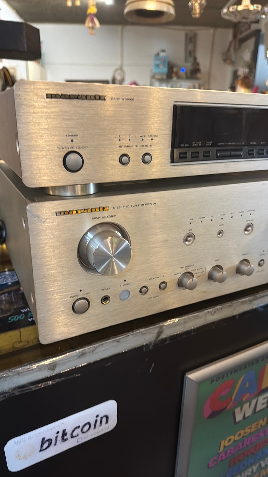Marantz PM7200 versterker met tuner, Gebruikt, X, Ophalen, Overige merken