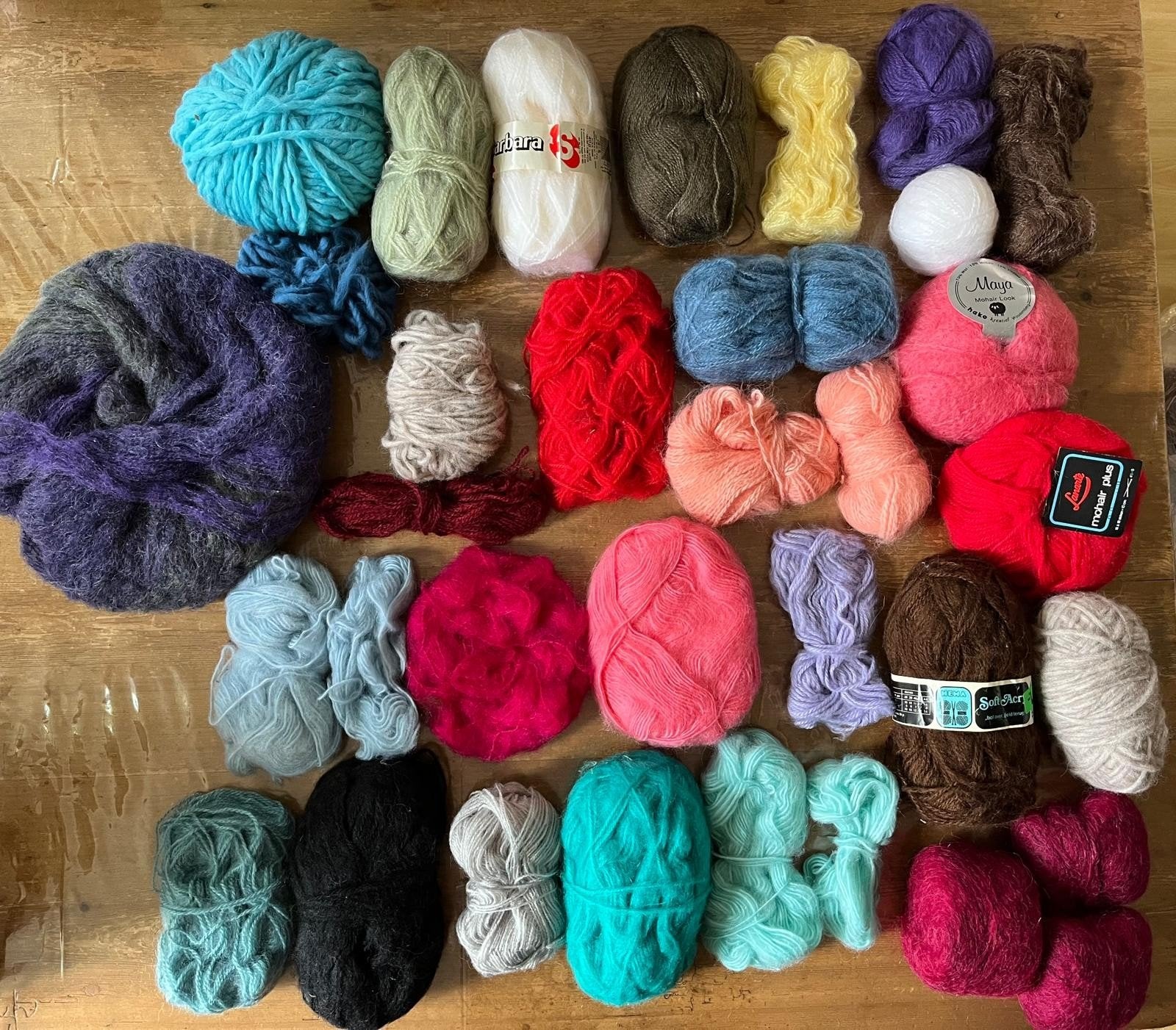 Mohair garens en Mohair achtige., Ophalen of Verzenden, Nieuw, Breien of Haken, Wol of Garen