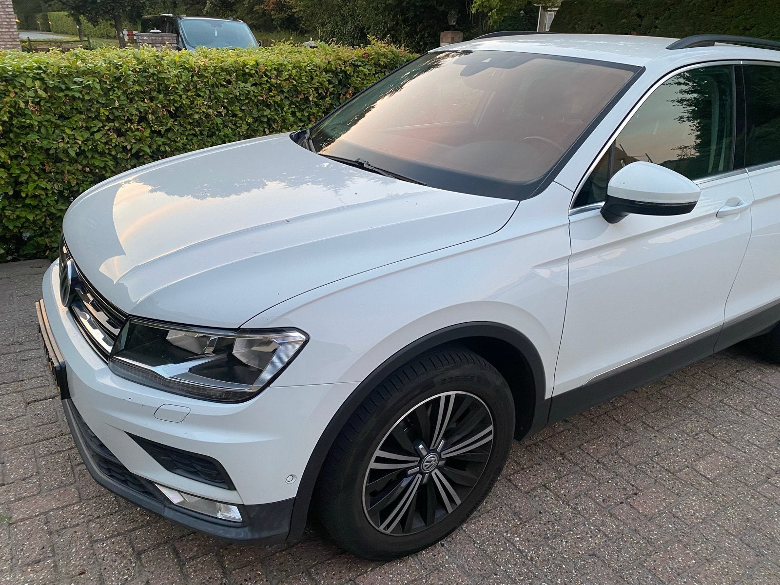 Volkswagen Tiguan 2.0TSI 132KW/180PK 4M A7 M16 2017 Wit, Auto's, Automaat, 4 cilinders, 1984 cc, 179 pk