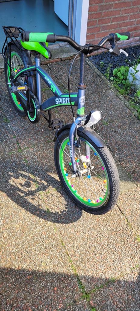 Spirit Alpha 20 inch kinderfiets - Gebruikt, Ophalen, Gebruikt, Spirit, Terugtraprem