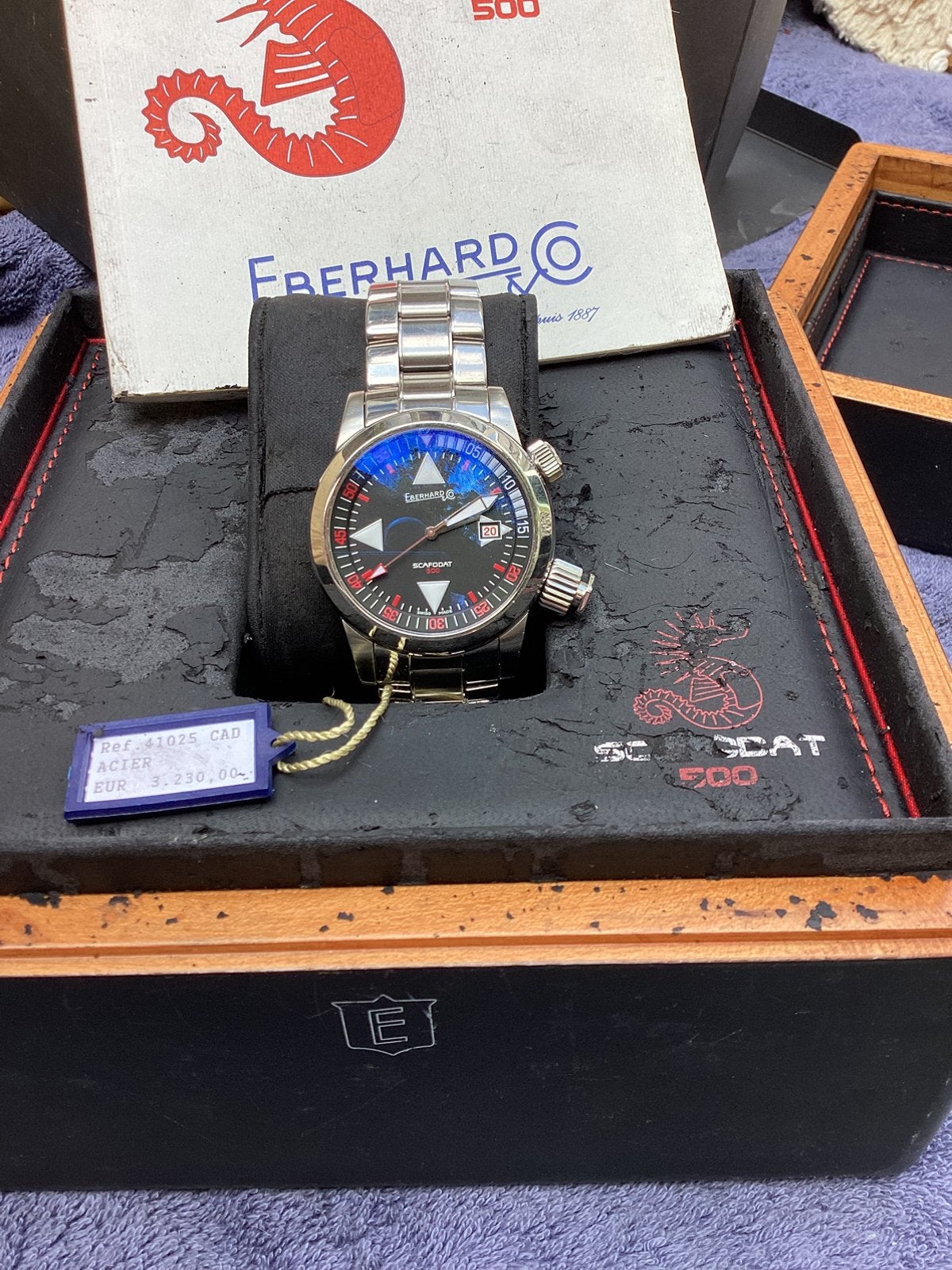 Heren horloges te koop prijzen zie advertentie, Ophalen of Verzenden, Zo goed als nieuw, Staal, Breitling