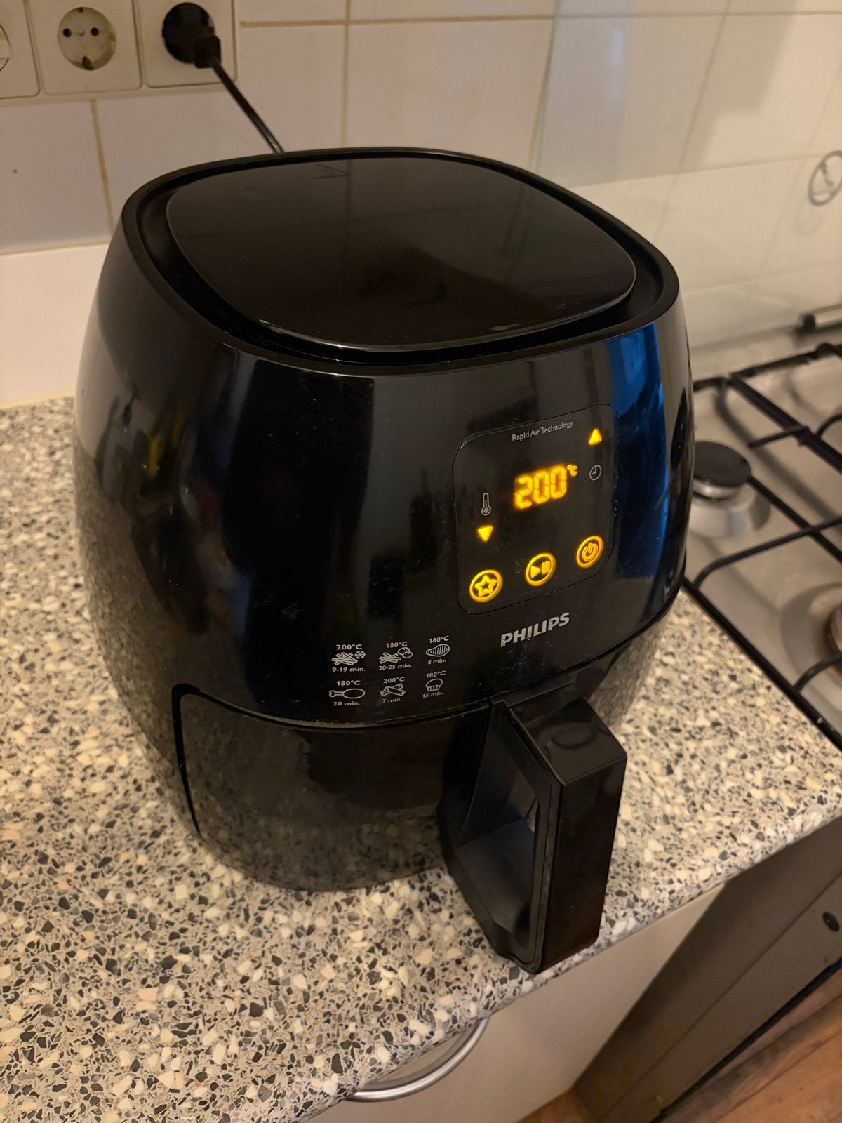 Philips Airfryer XL HD9247/90, Ophalen of Verzenden, Gebruikt, Airfryer XL, 1000 t/m 1499 gram