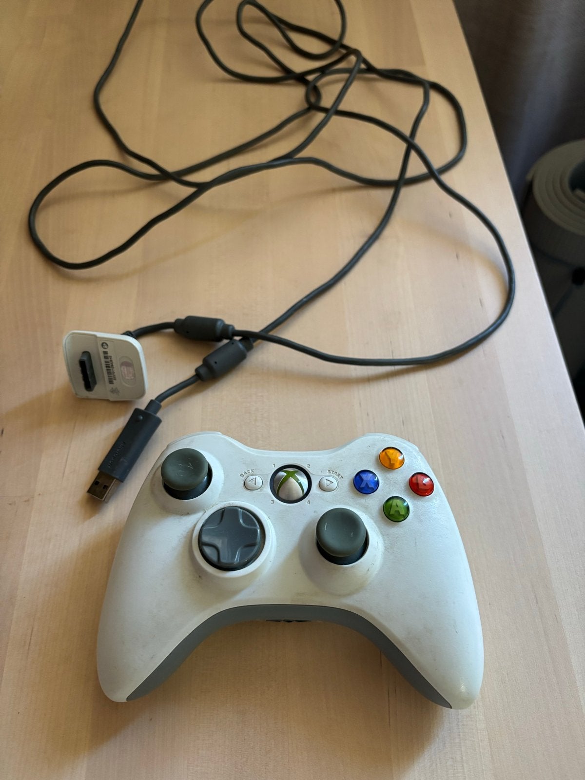 Xbox 360 Controler, Spelcomputers en Games, Spelcomputers | Xbox | Accessoires, Ophalen, Gebruikt, Overige typen, Xbox 360