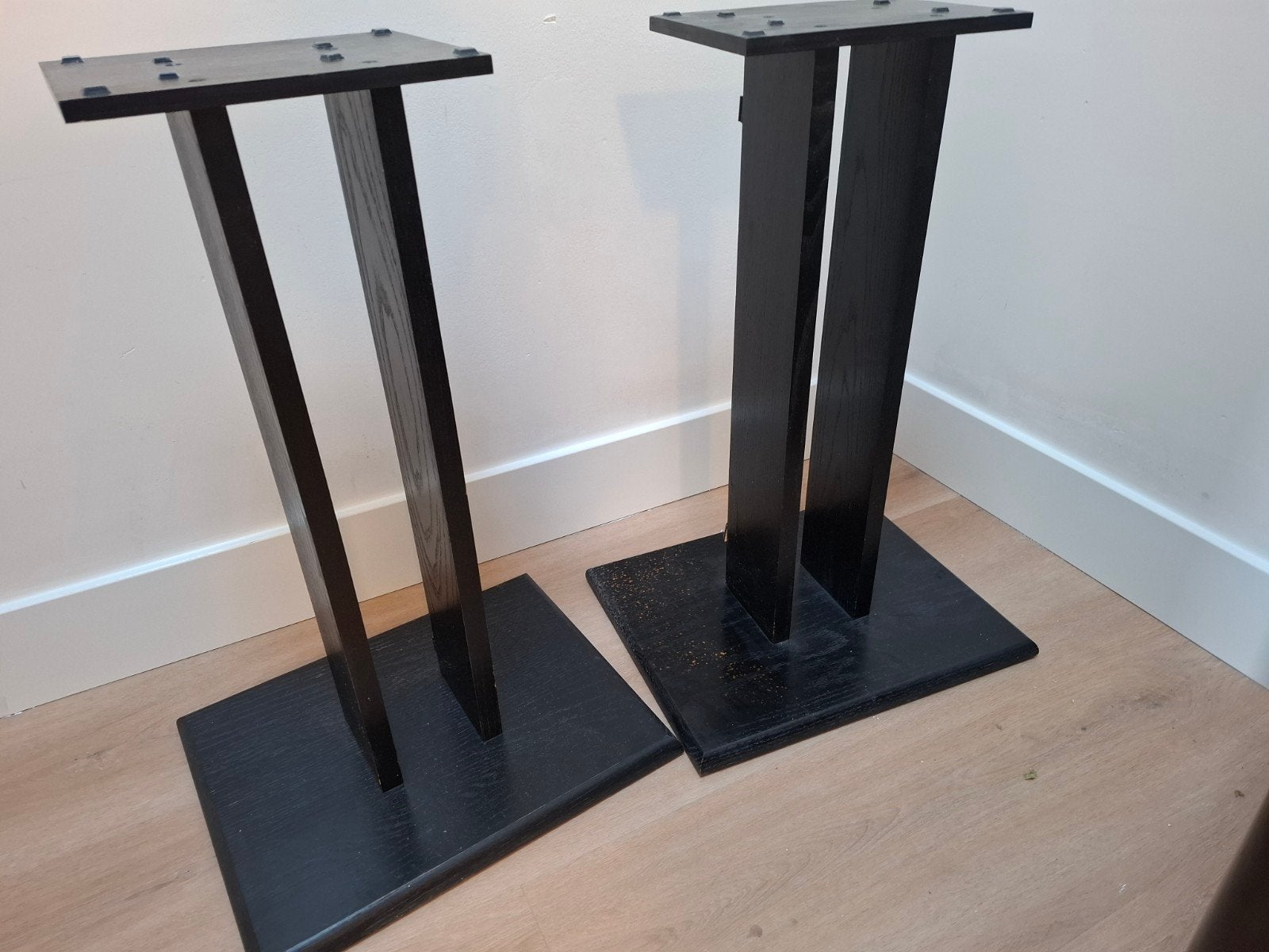 Zwarte luidsprekerstandaarden (Bose 301) - Set van 2, Ophalen, Gebruikt, Inclusief standaarden, Bose