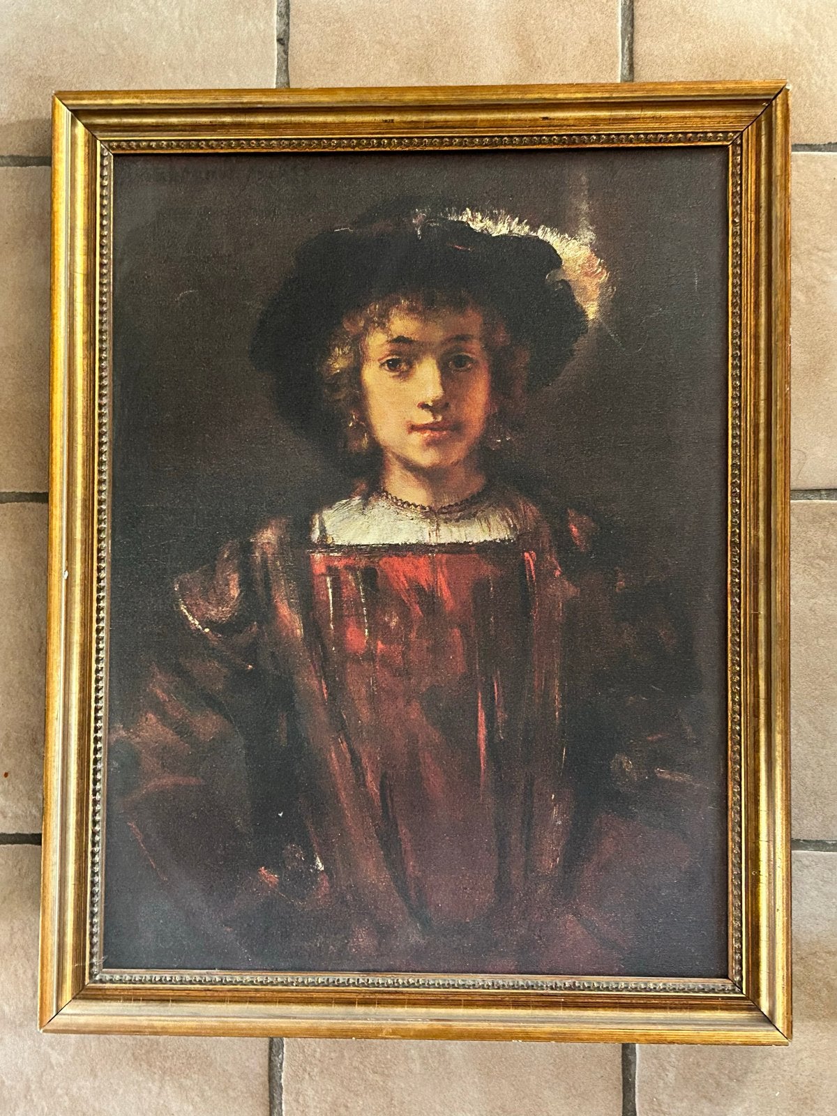 2 replica prints met lijst - Klassieke portretten, Antiek en Kunst, Kunst | Schilderijen | Klassiek, Ophalen, Portret of Personen