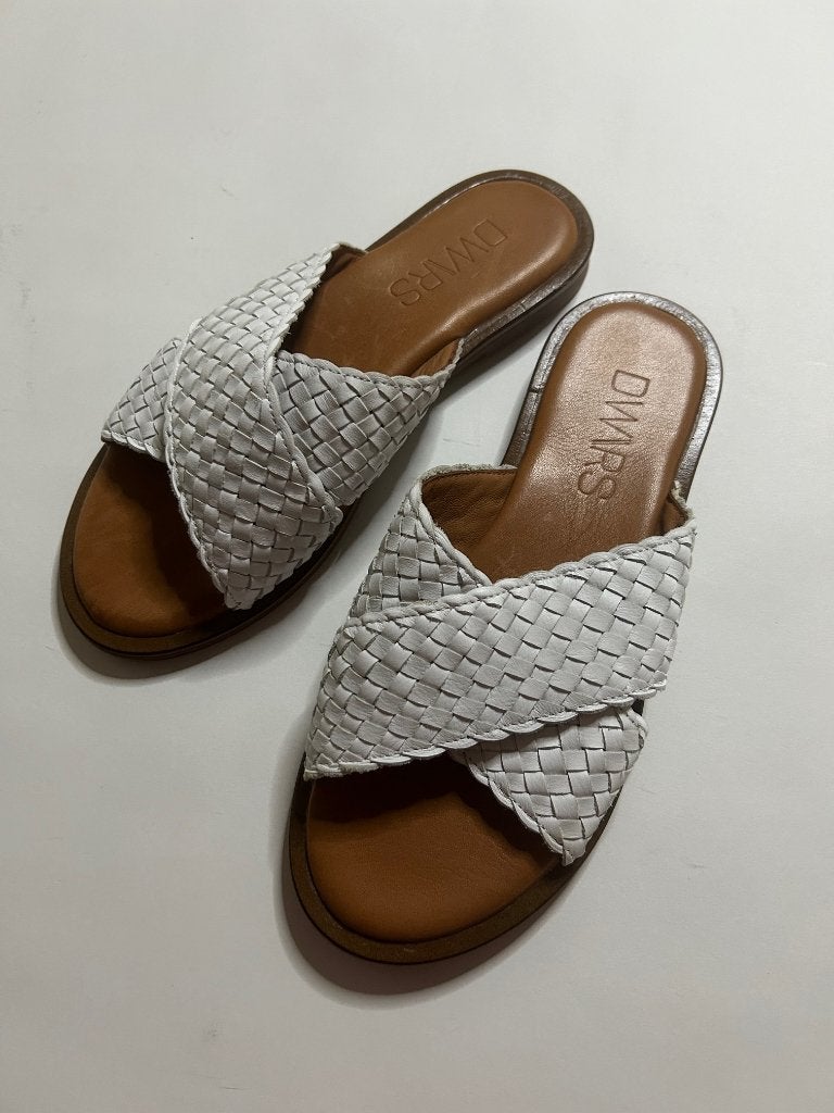 DWRS witte slippers 37 *~~nieuw~~*, Slippers, Verzenden, Wit, Nieuw