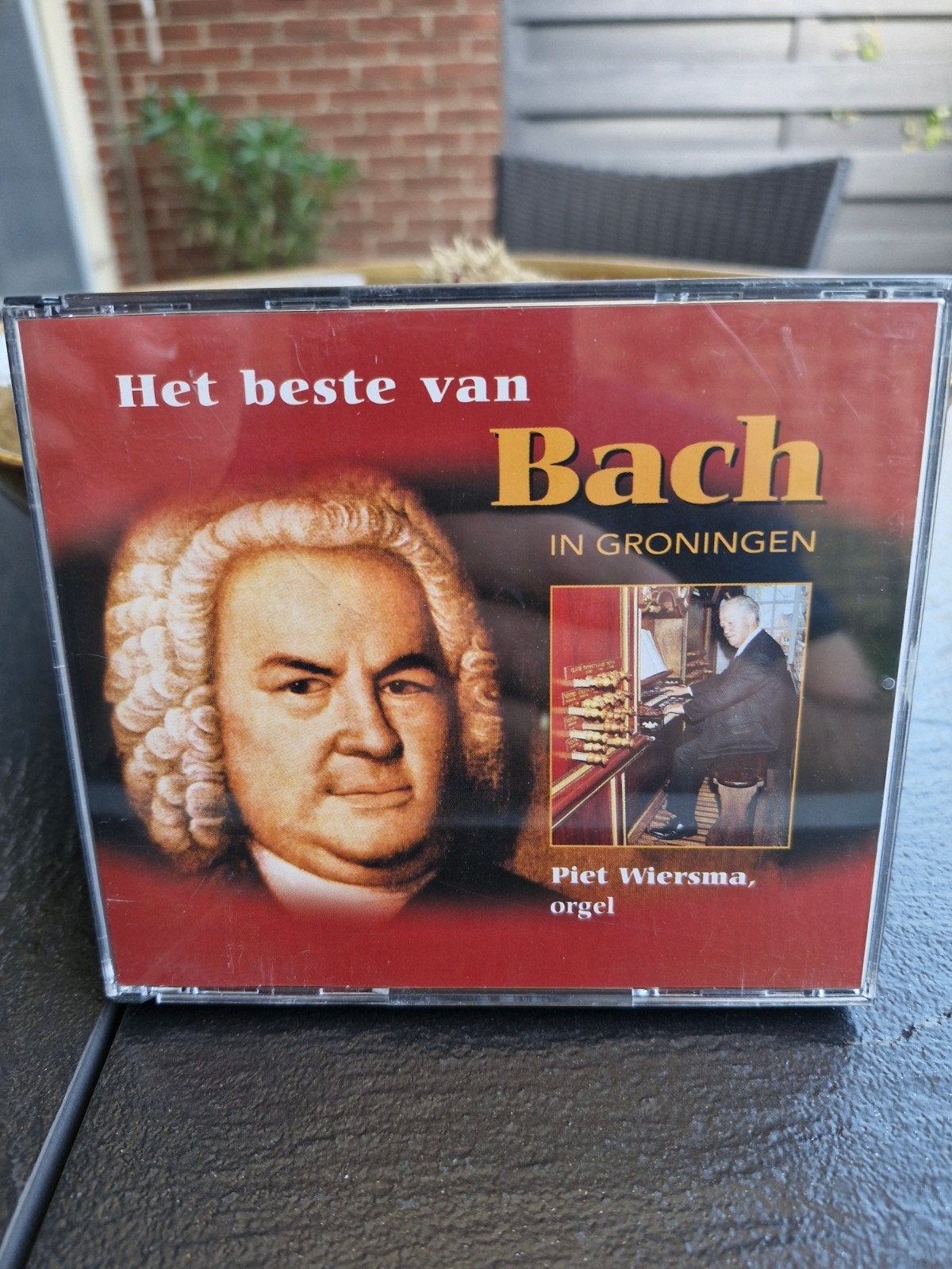 Orgel Dubbel CD -  Bach in Groningen - Piet Wiersma, Boxset, Overige typen, Ophalen of Verzenden, Zo goed als nieuw