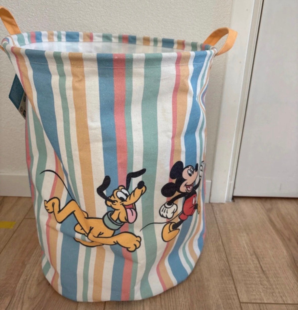 Mickey mouse wasmand, Overige materialen, Mand, Verzenden, Rond