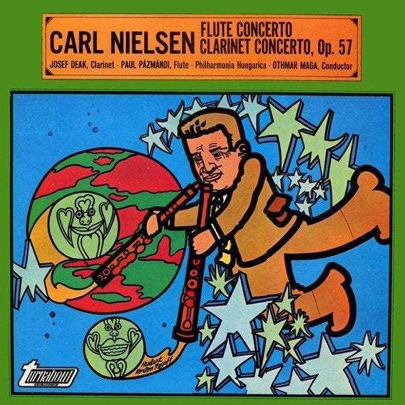 L.P. Klassiek (1970) Carl Nielsen - Flute Concerto, Cd's en Dvd's, LP, Gebruikt, Klassiek, Ophalen of Verzenden
