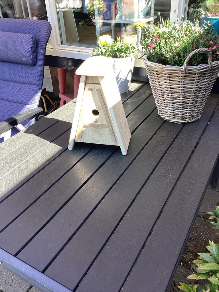 Nieuw houten vogelhuisje - Ideaal voor kleine vogels, Ophalen of Verzenden, Nieuw
