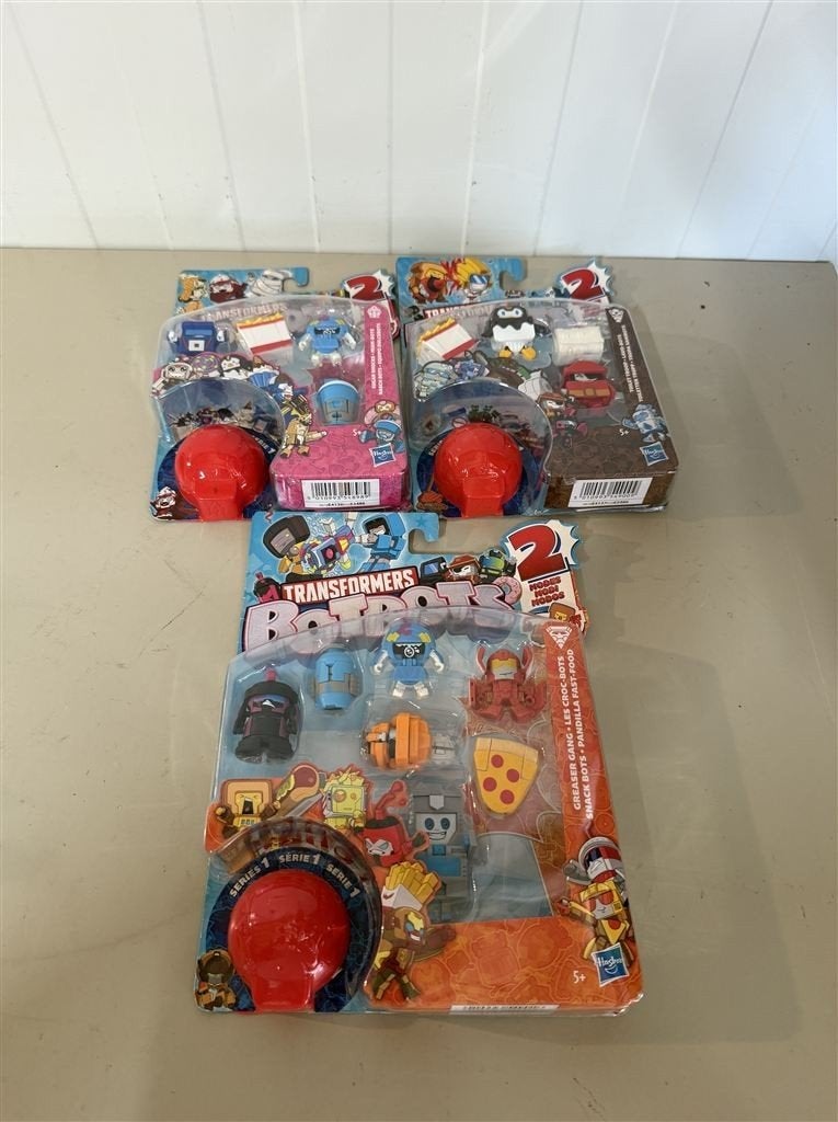 Transformers Botbots - drie sets, Verzamelen, Poppetjes en Figuurtjes, Nieuw, Ophalen of Verzenden
