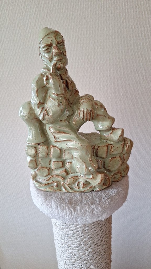 Petri beeldje keramiek, Antiek en Kunst, Ophalen of Verzenden