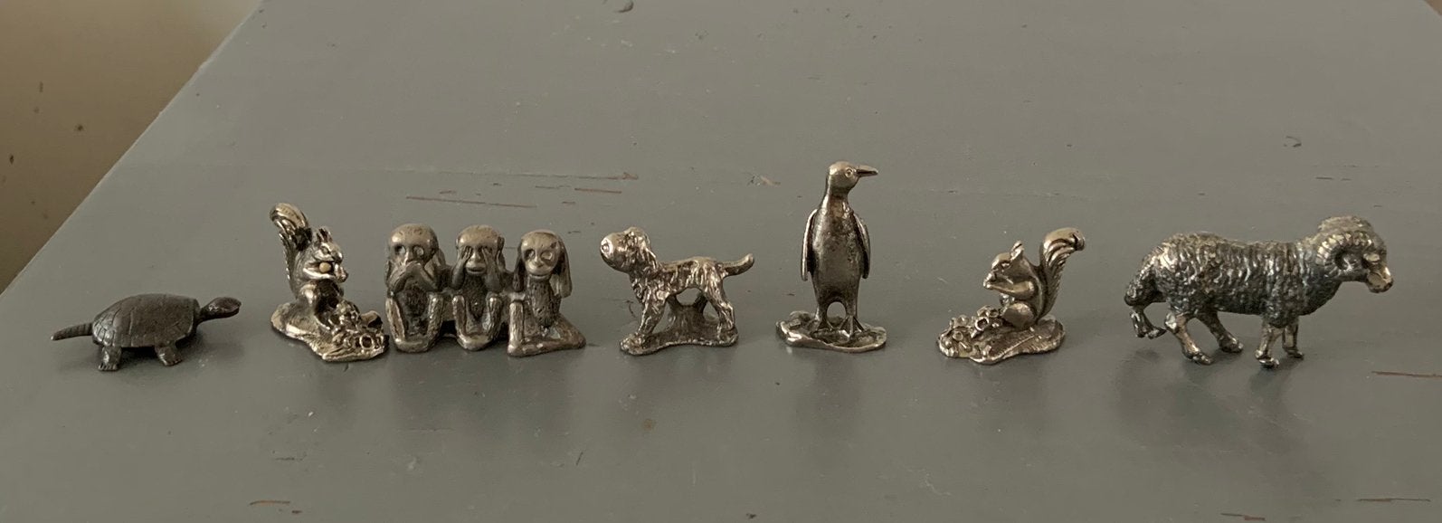 Letterbakformaat verzameling matasl beeldjes dieren, Ophalen of Verzenden, Zo goed als nieuw, Dier