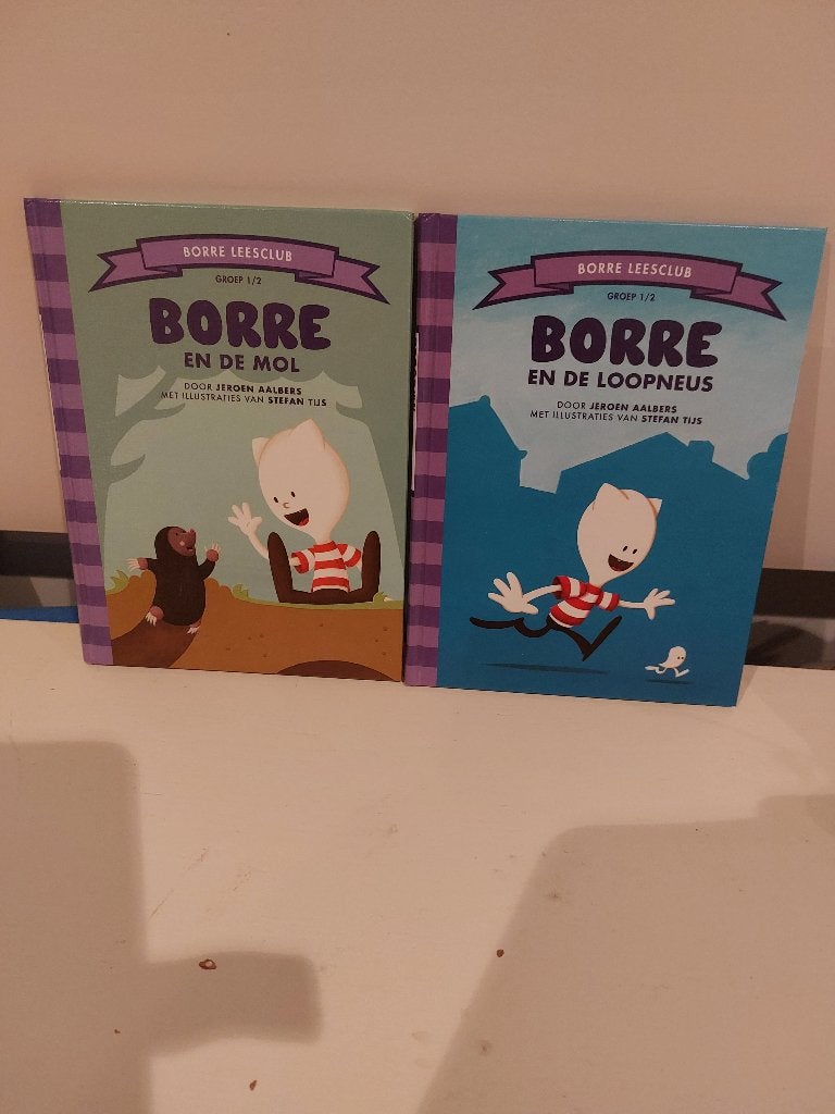 2 boekjes NIEUW, Borre Leesclub, groep 1 en 2., lees !, Fictie algemeen, Jongen of Meisje, Nieuw, Ophalen of Verzenden