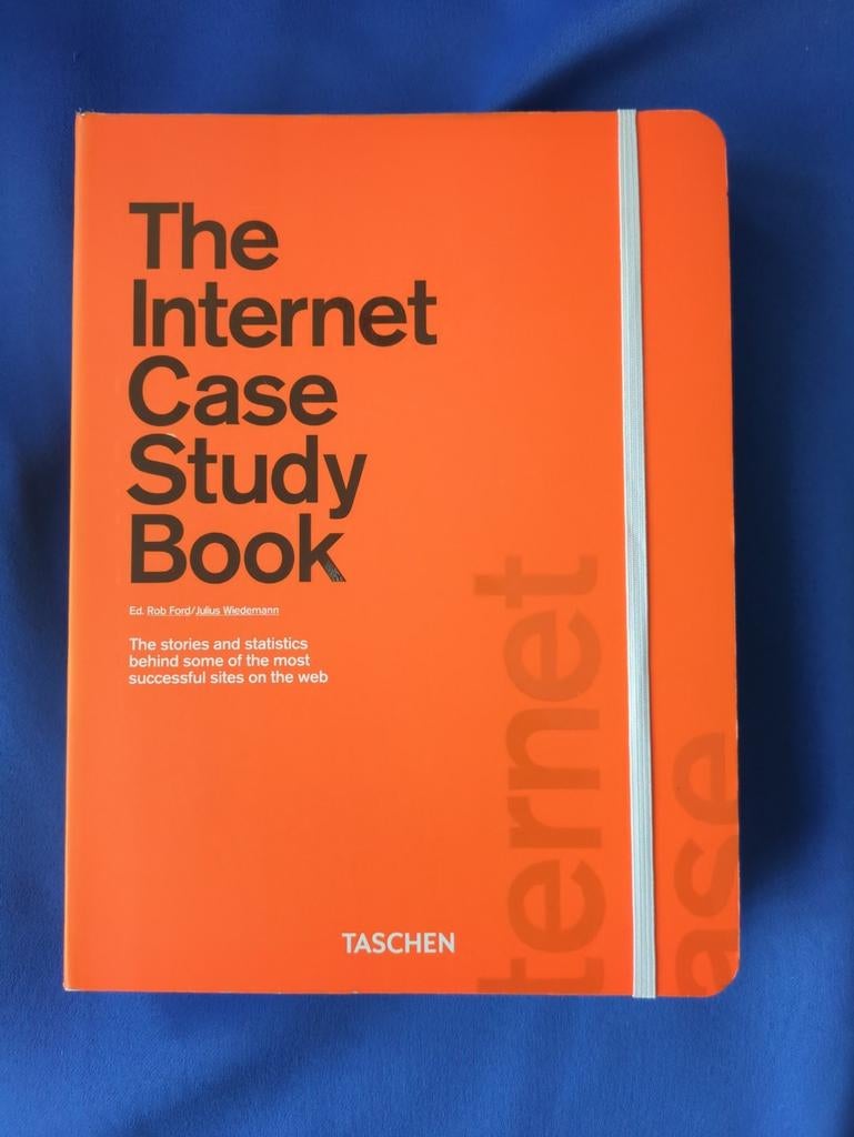 The Internet Case Study Book - Taschen, Ophalen of Verzenden, Zo goed als nieuw, Internet of Webdesign, Rob Ford, Julius Wiedemann