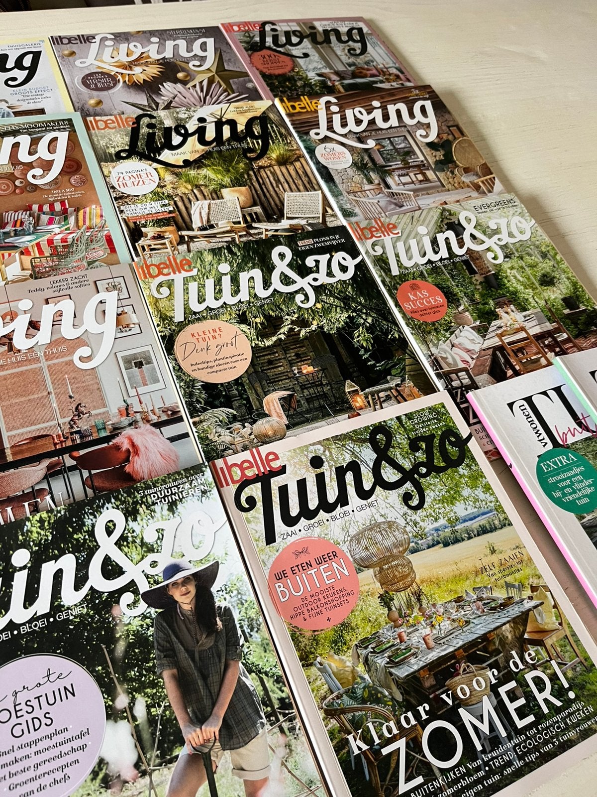 Libelle Living/ Tuin &Zo Tijdschriften 14 stuks, Ophalen, Zo goed als nieuw, Damesbladen