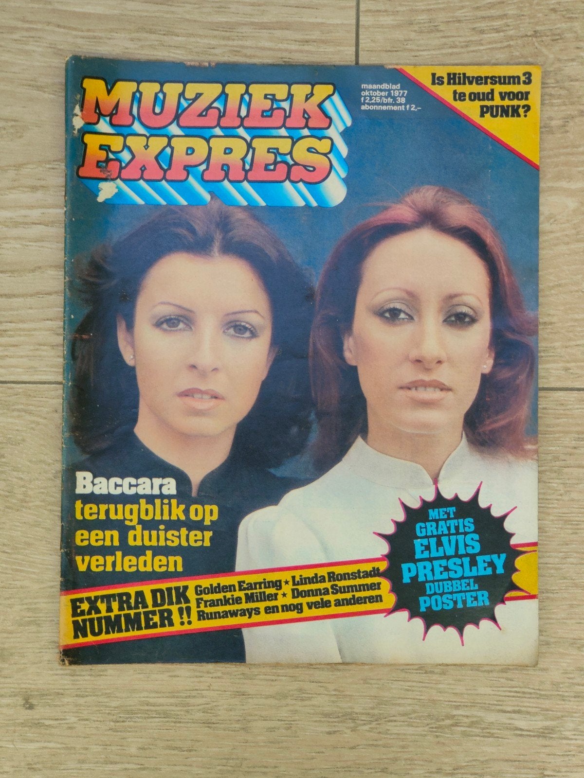 Muziek Expres oktober 1977, Ophalen of Verzenden, 1960 tot 1980, Nederland, Tijdschrift