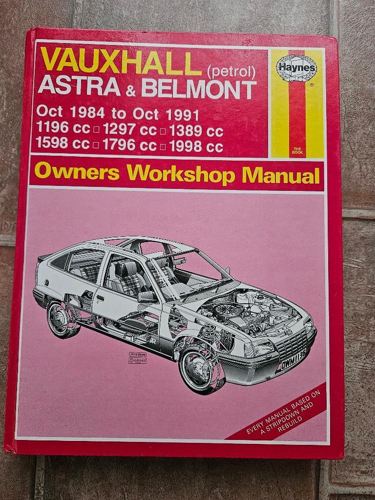 Haynes werplaatshandboek Opel Kadett E, Ophalen