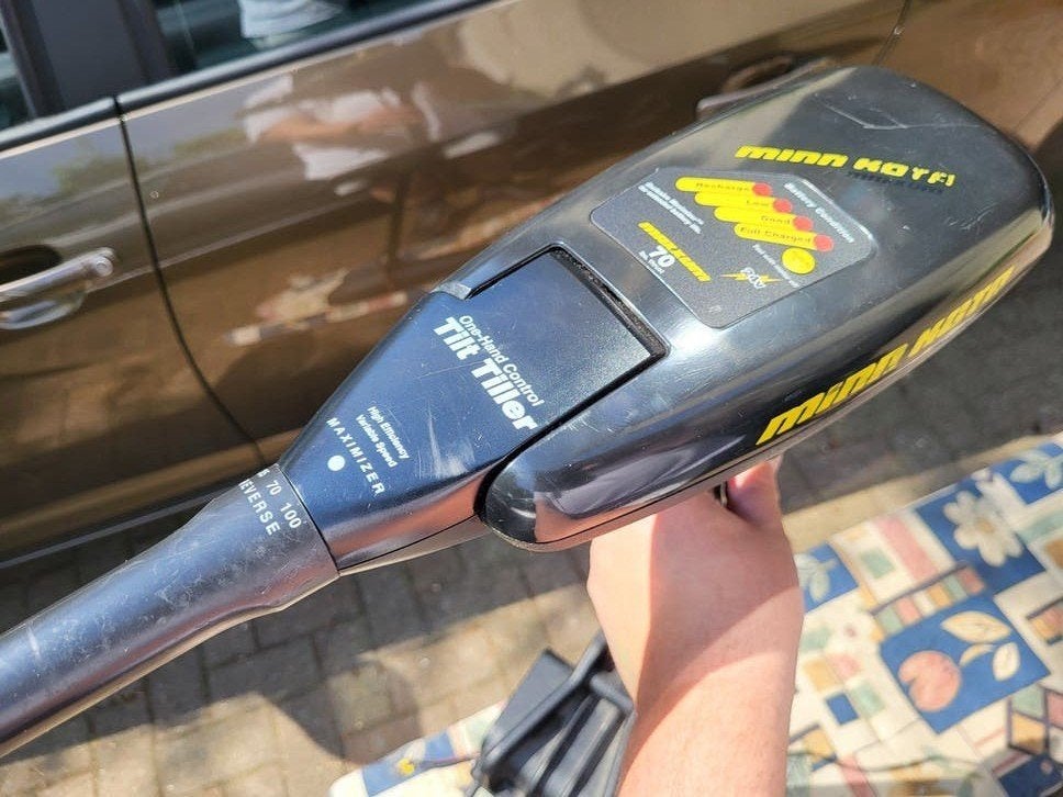 Minn Kota Maxxum 70 LBS. 24 Volt (gaat op 2 accu's 12 Volt), Ophalen, Gebruikt, Overige typen