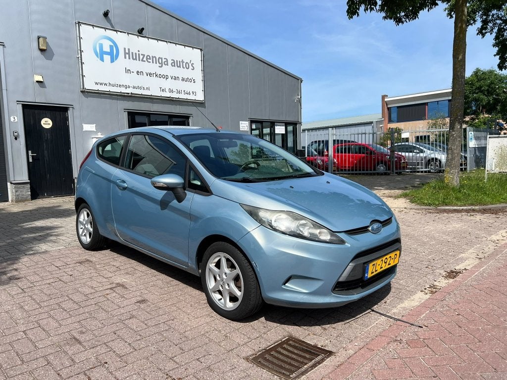 Ford Fiesta 1.25 Trend| AIRCO| Inruilkoopje! (bj 2008), Auto's, Voorwielaandrijving, Elektrische ramen, Stof, 82 pk