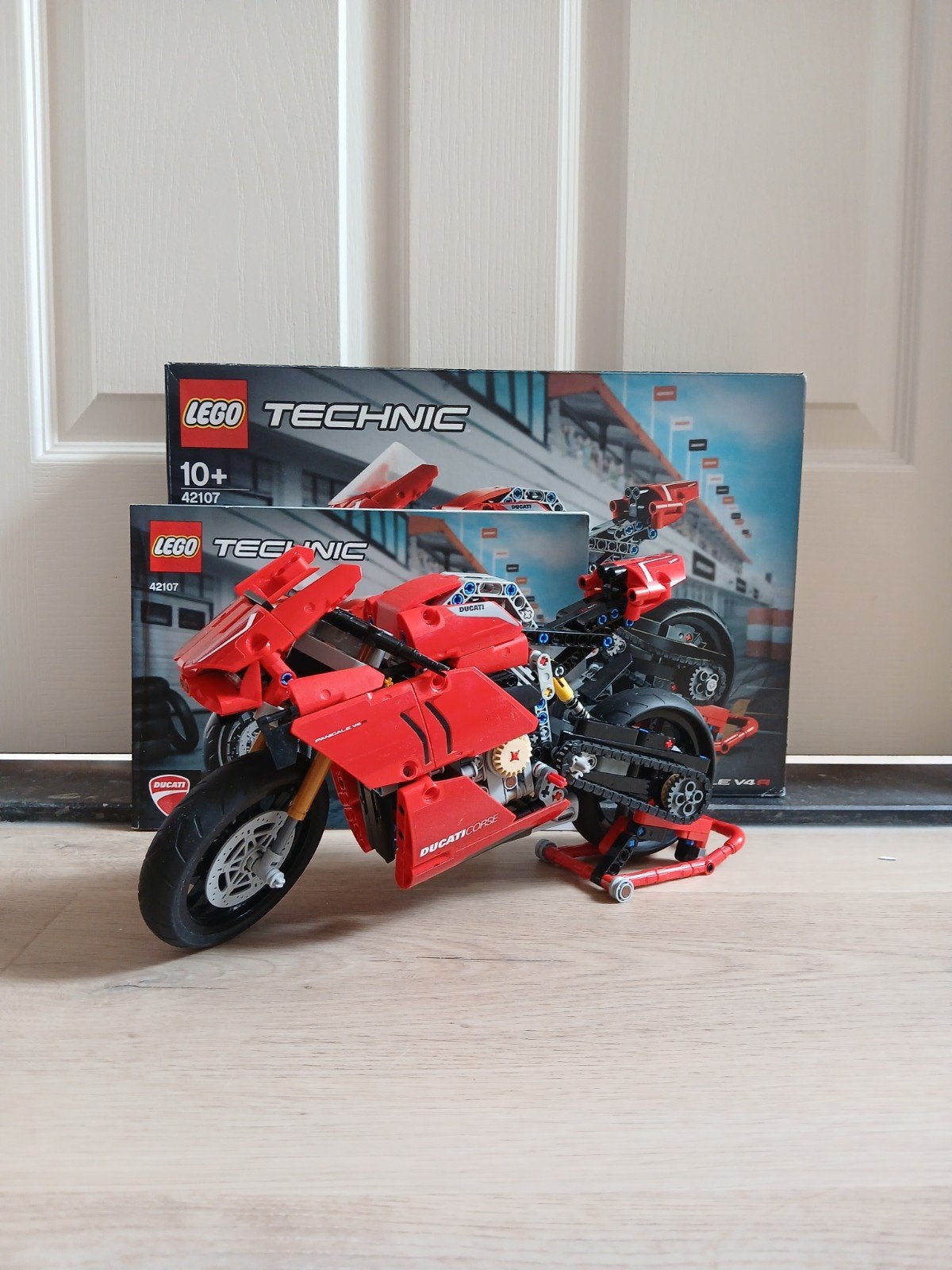 Lego Technic Ducati moter, Ophalen of Verzenden, Zo goed als nieuw, Overige merken