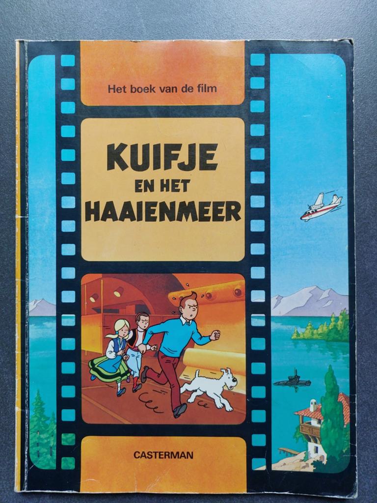 Kuifje en het Haaienmeer - Het boek van de film, Eén stripboek, Ophalen of Verzenden, Zo goed als nieuw, Hergé
