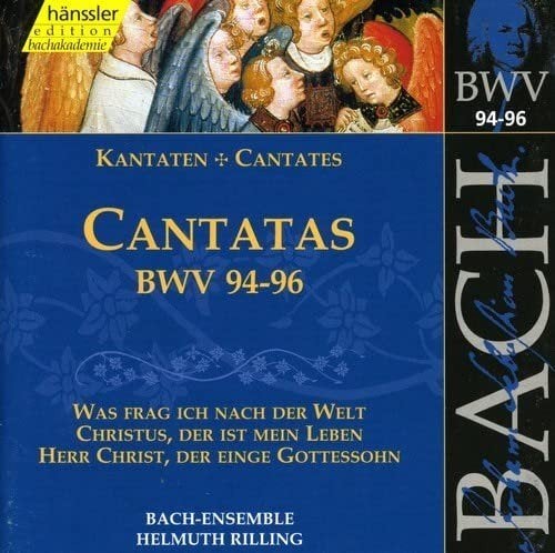 Bach Cantatas BWV 94-96 Bach Ensemble Rilling Hanssler Nieuw, Ophalen of Verzenden, Classicisme, Nieuw in verpakking, Kamermuziek