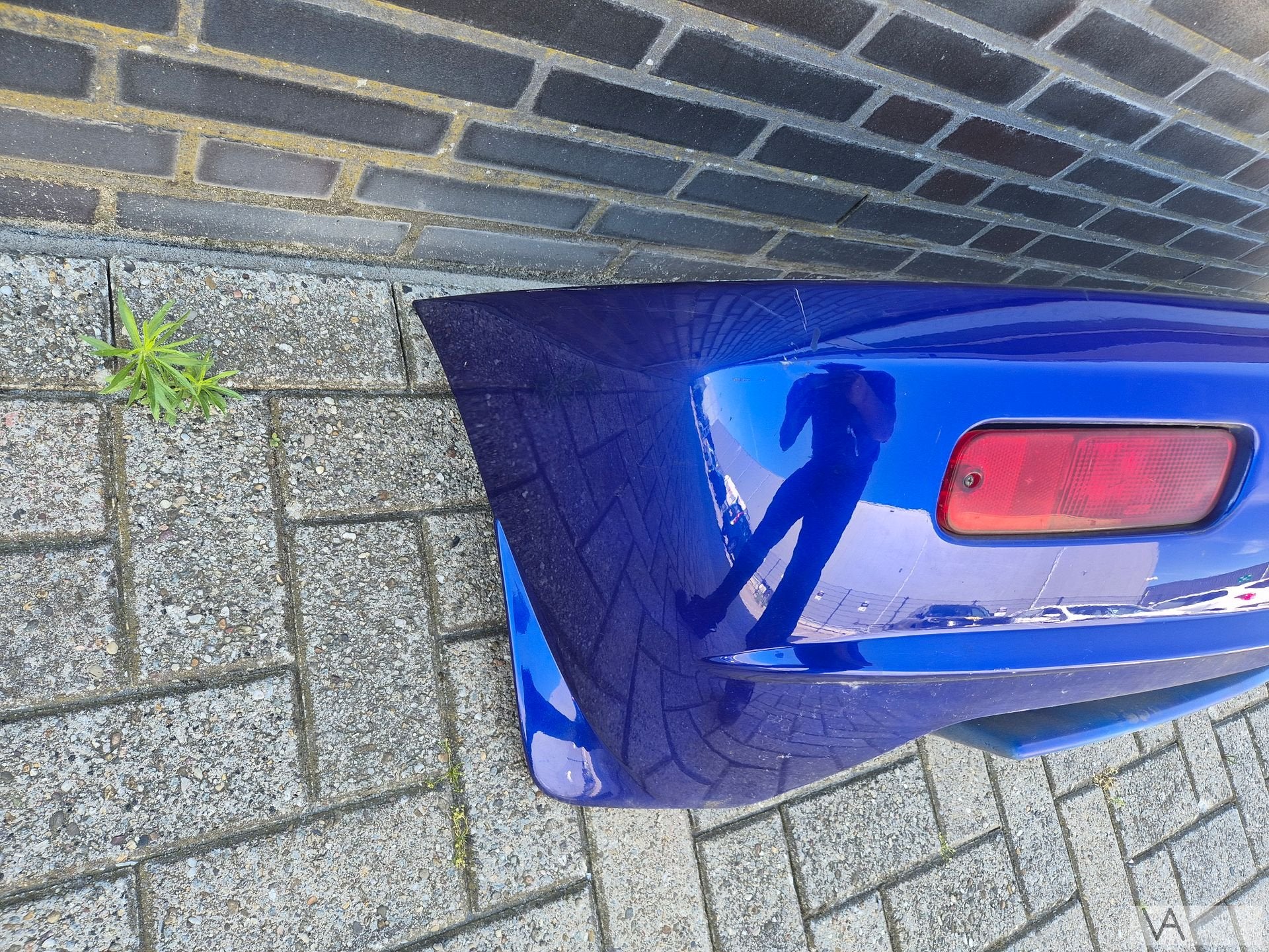 Bumper achterbumper van Fiat Barchetta SCHADE zie foto €200, Gebruikt, -, -, Ophalen of Verzenden