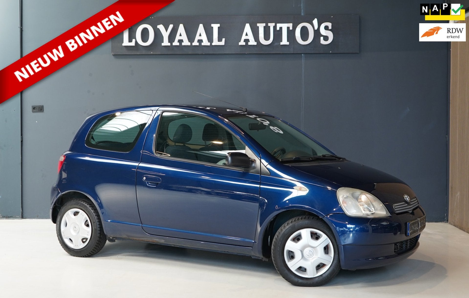 Toyota Yaris 1.3-16V VVT-i YORIN | APK | AIRCO | NAP | TREKH, Auto's, Voorwielaandrijving, Stof, Gebruikt, 31 €/maand
