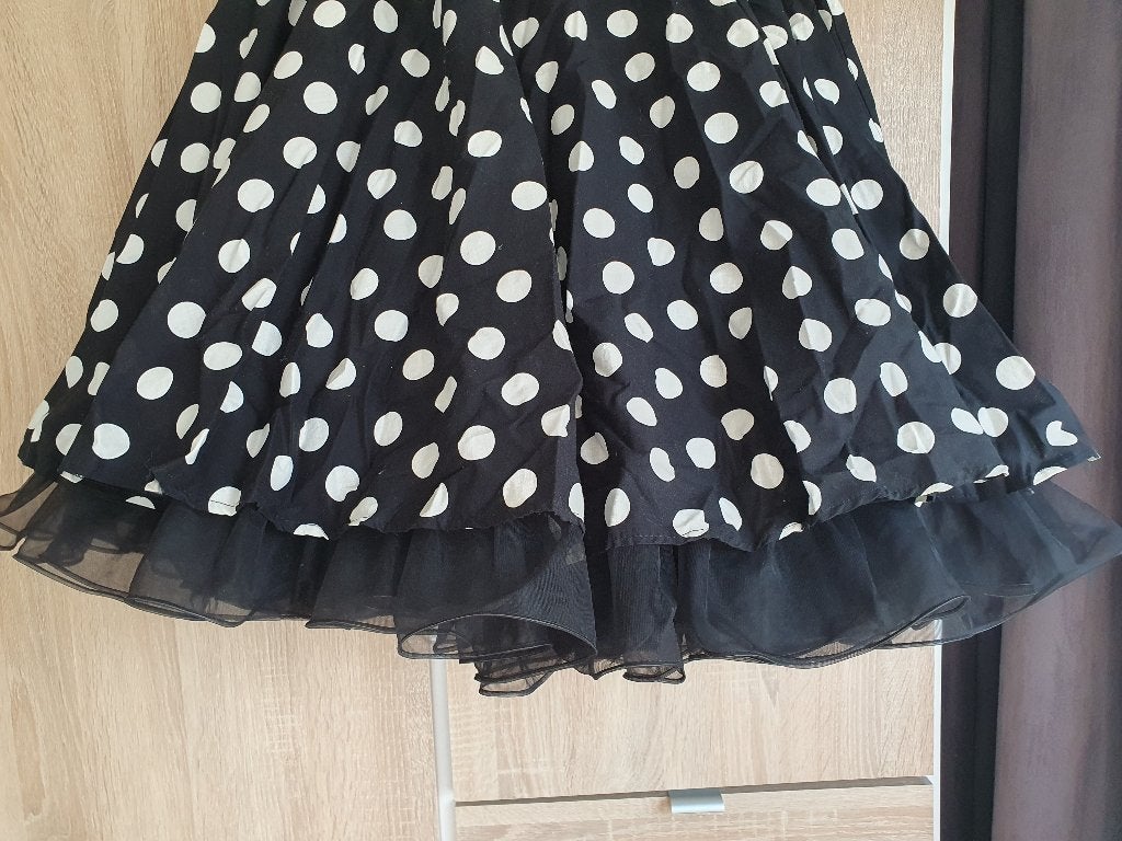 Petticoat, Zwart, Zo goed als nieuw, Boven de knie, Ophalen