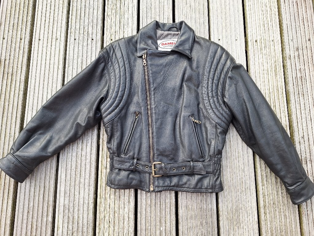 Motorjack, Motoren, Kleding | Motorkleding, Ophalen of Verzenden, Tweedehands, Dames, Jas | leer