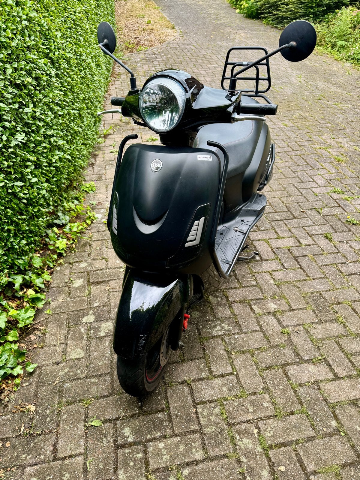 SYM Fiddle 2 scooter zwart, Fietsen en Brommers, Scooters | Overige merken, Ophalen, Gebruikt, Maximaal 45 km/u, Benzine