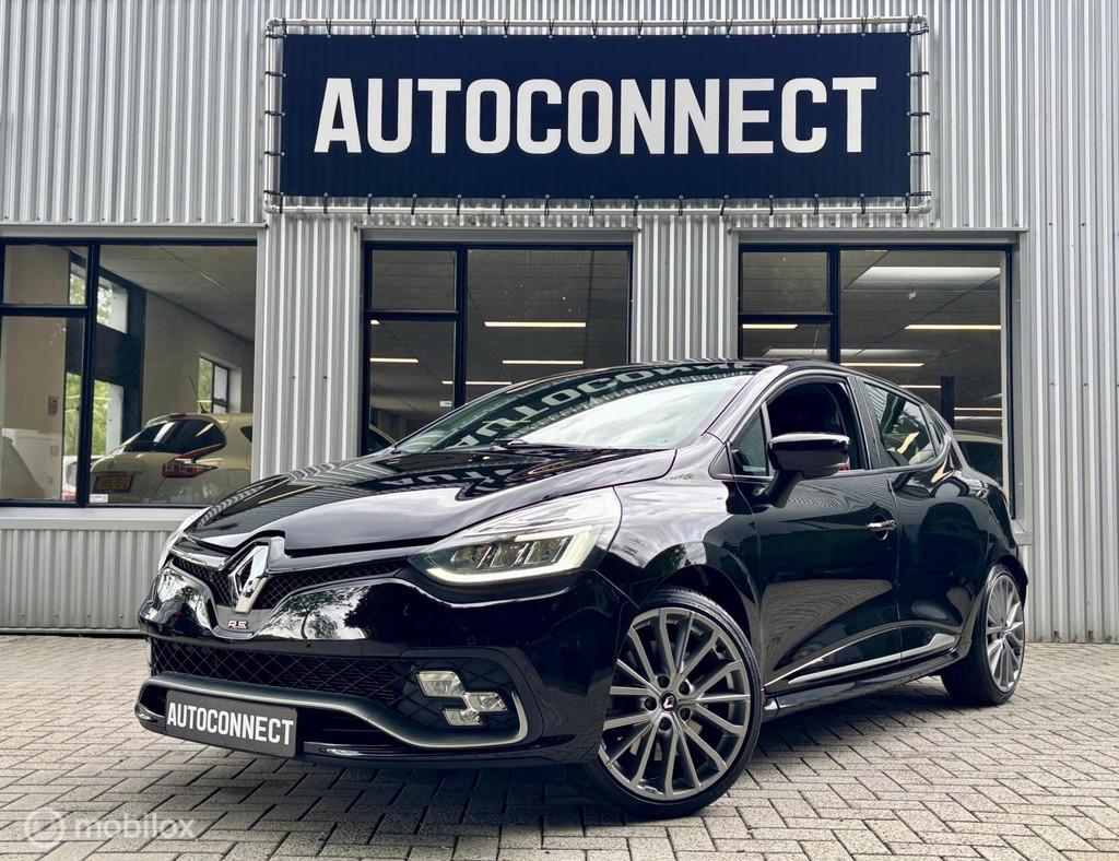 Renault Clio 1.6 Turbo R.S. NAVI, CAMERA, CRUISE., 4 cilinders, Zwart, Bedrijf, 1179 kg