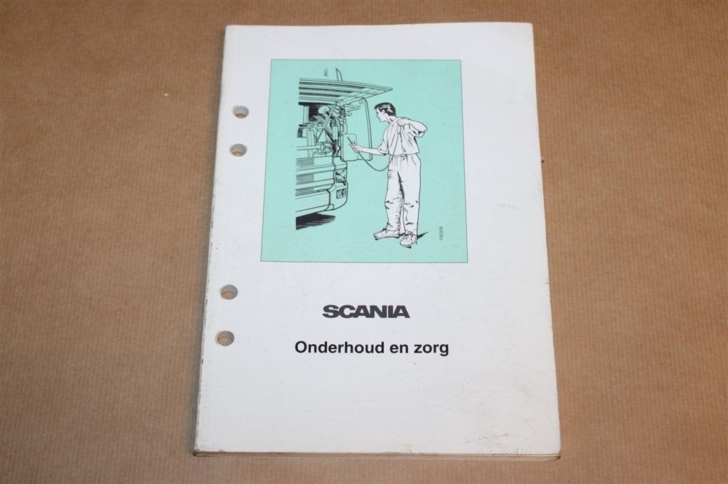 Scania Onderhoud en Zorg — Vrachtwagen Handleiding, Ophalen of Verzenden