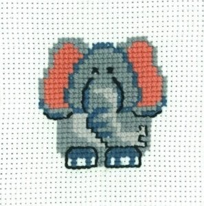 Borduurpakket Olifant 7318, Geen, Geen, Nieuw, Ophalen of Verzenden