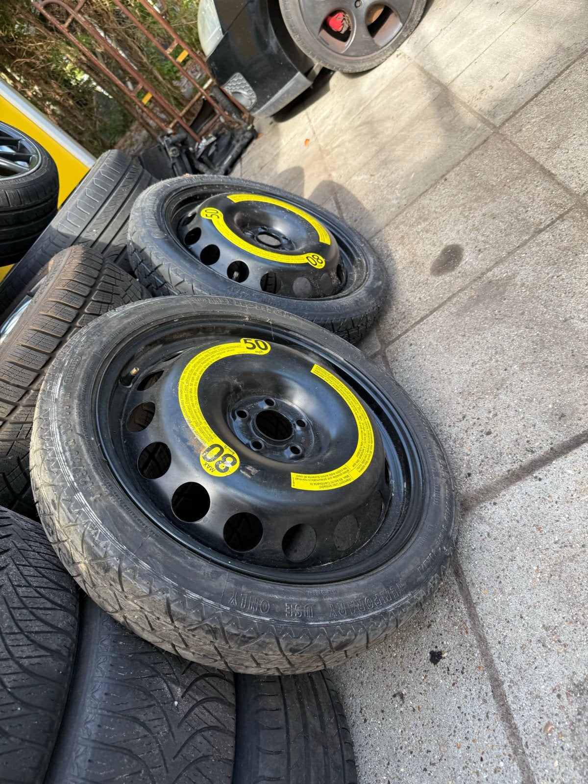 Nieuwe reservewielen 18inch, Ophalen, Nieuw