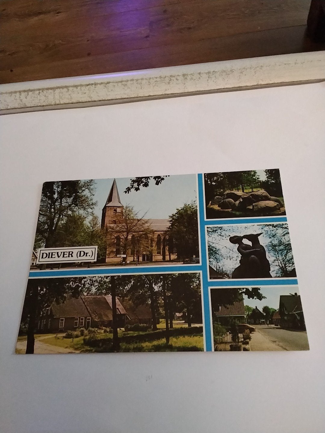 Oude ansichtkaart Drenthe - Diever (Dr.) 1984, Ophalen of Verzenden