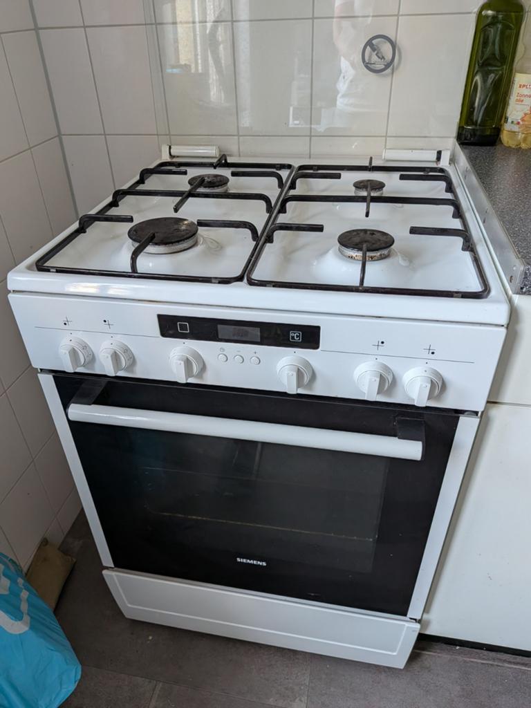 Siemens Fornuis met elektrische oven en gasstel, Witgoed en Apparatuur, Fornuizen, Ophalen