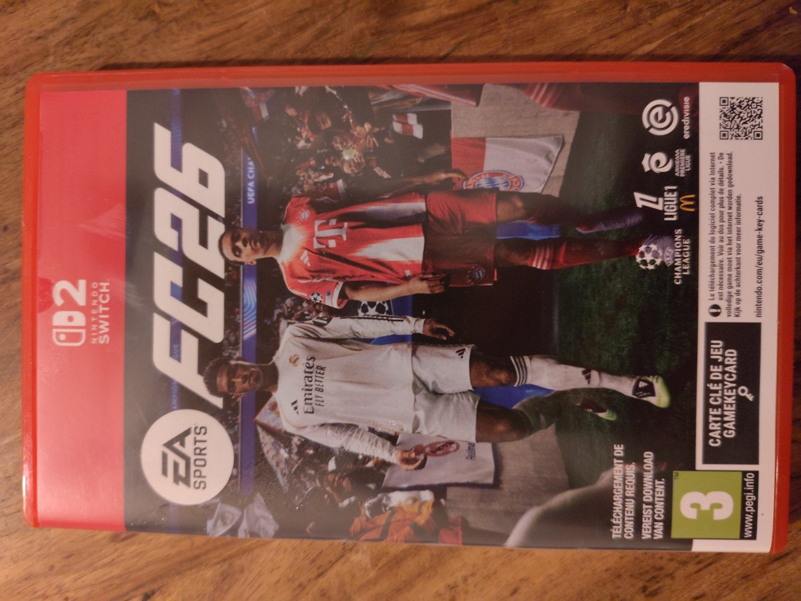 FC26 Nintendo Switch 2 Gamekeycard - Voetbalspel, Spelcomputers en Games, Games | Nintendo Switch, 1 speler, Ophalen of Verzenden