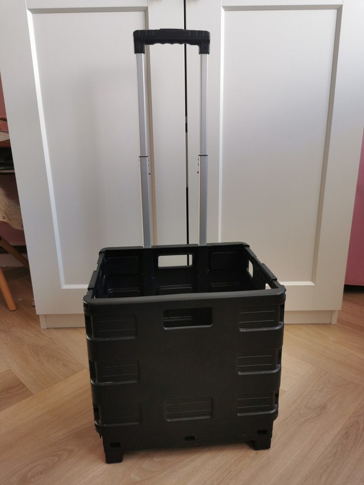 boodschappen krat trolley met wieltjes, Opvouwbaar, 60 cm of meer, Minder dan 50 cm, Ophalen of Verzenden