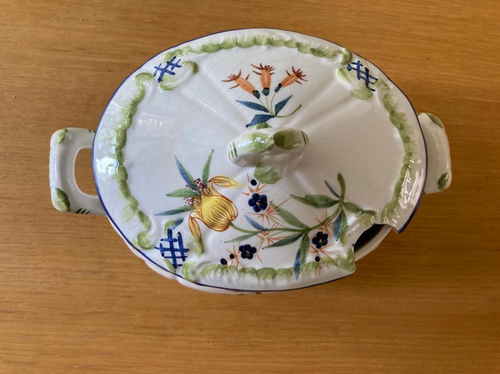 Vintage italiaanse Bassano terrine, Ophalen of Verzenden