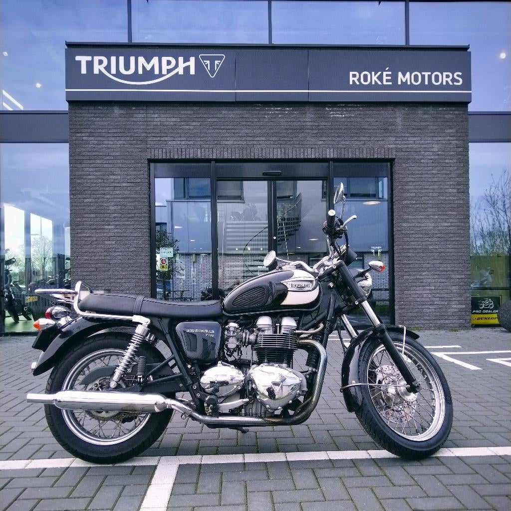 Triumph Bonneville T100 – echte klassieke in perfecte staat, Motoren, 2 cilinders, 790 cc, Gebruikt, Particulier