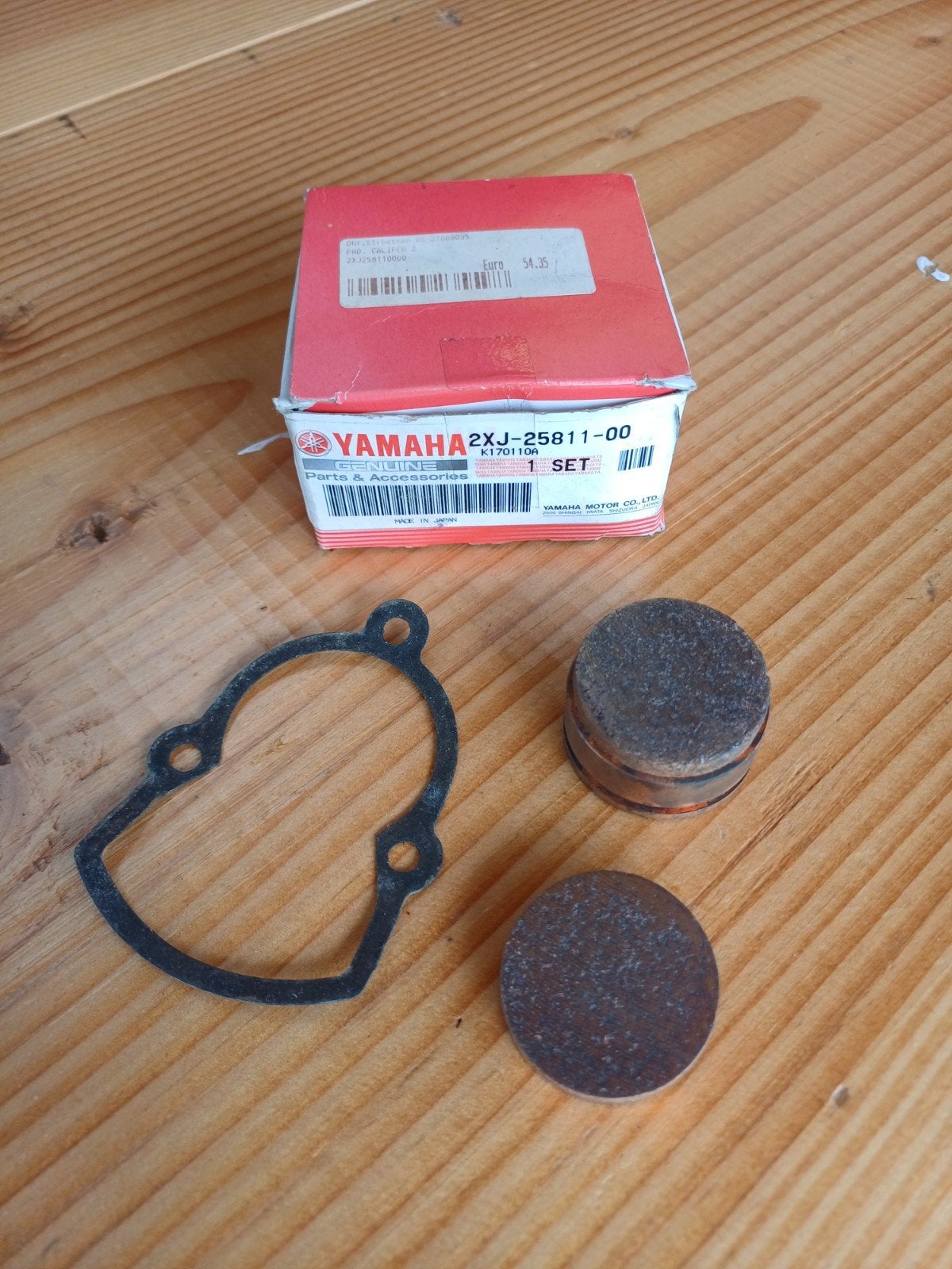 Originele Yamaha Blaster remblokken achter (2XJ-25811-00), Ophalen of Verzenden, Nieuw