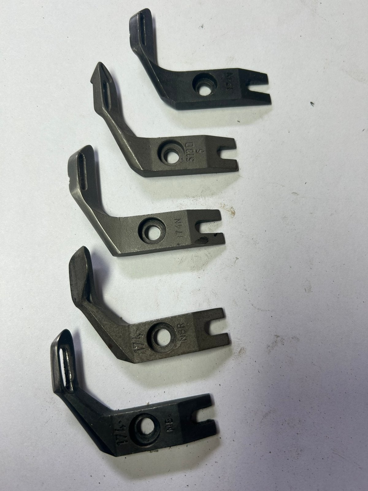 Pedersen Rapid E voetjes  5 stuks, Ophalen of Verzenden, Gebruikt