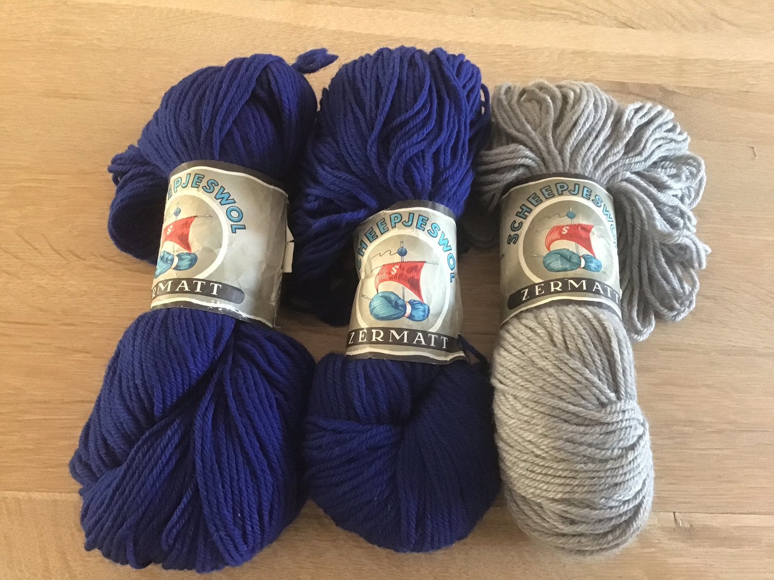 3 bollen Scheepjeswol Zermatt 100% zuiver scheerwol, Ophalen of Verzenden, Nieuw, Breien of Haken, Wol of Garen