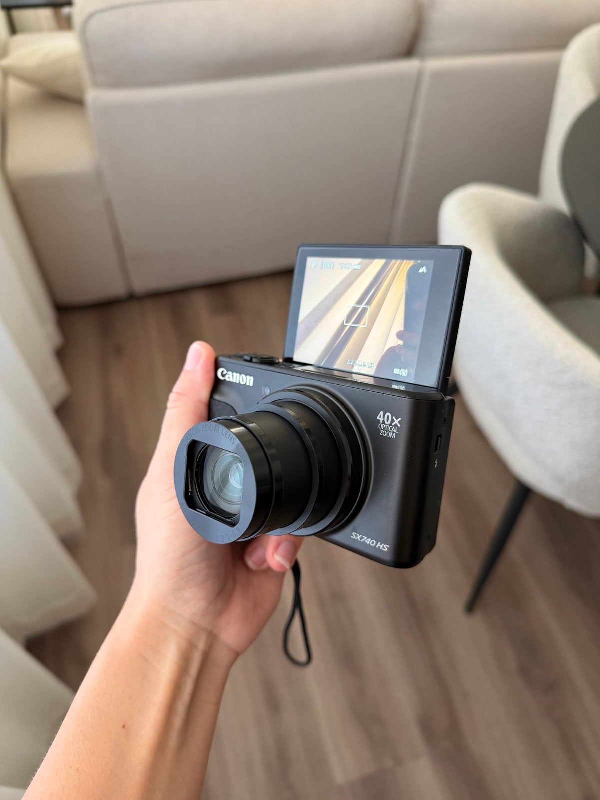 Canon PowerShot SX740 HS lite, Audio, Tv en Foto, Fotocamera's Digitaal, Ophalen, Canon, Beeldstabilisatie, Zo goed als nieuw